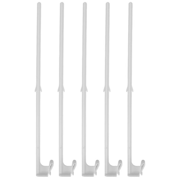 Parvistic 5pcs Car Window Flagpoles Clip On Flag Poles Vehicle Flag Frames Without Flag