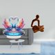thumbnail image 2 of Escultura De Cisne Acrílico, Centro De Mesa, Decoración De Gabinete, Estantería, Oficina, Adorno De San Valentín, Figura Humana, Estatua De Pensador Abstracto, Arte, Colección Versátil,, 2 of 8