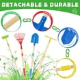 thumbnail image 3 of Set de jardinería Magic4U Kids con carretilla, pala, rastrillo y azadón, 11 unidades, 3 of 7