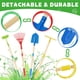 thumbnail image 3 of Set de jardinería Magic4U Kids con carretilla, pala, rastrillo y azadón, 11 unidades, 3 of 7