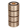 thumbnail image 4 of Speaker Cone Base Pads, Aluminum Alloy 40x20mm Speaker Spikes CNC Machining  For Recorder For CD Player For Speaker Gold, 4 of 8