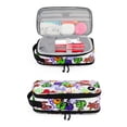 thumbnail image 3 of J World Doodle Pencil Case with Organizational Pockets and Handle Strap, Street Art, 3 of 7