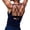 Navy, variant on Racer Back Tank Tops Womens Sleeveless Cropped Tank Tops Scoop Neck T-Shirt Workout Sports Shirts Plus Size Racerback Breathable Tee (Navy,L)