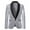 Silver, variant on UTTOASFAY Men'S Autumn and Winter Personality Sequins Casual Suit Jacket Black 4(S)