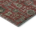 thumbnail image 4 of Addison Rugs Mayfield Washable Traditional Oriental Red Runner Rug, 2'3" x 7'6", 4 of 5