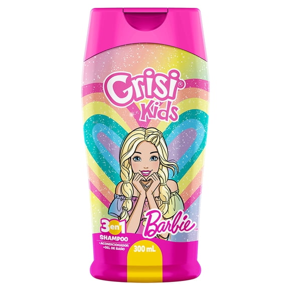 Shampoo Grisi kids 3 En 1 Barbie 300 ml