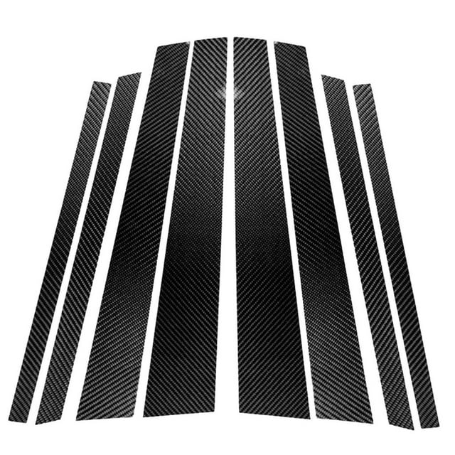 Pilares B De Del Coche De Fibra De Carbono Moldura Adhesiva Del Borde Del Pilar De Para X5 (2008-2013) DYNWAVEMX Cubierta de la moldura del poste del pilar del automóvil