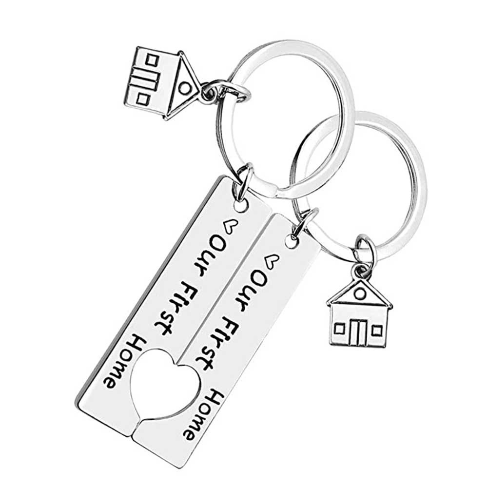 for New Home Keyring New Memories Key Chain,Mother Effin Homeowner Keyring First Home Gift Housewarming Gift Realtor Closing Gifts House Keyring Moving in Key Chain Gift for New Home Owners