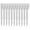 White, variant on FUTUREORYY 20Pcs Plastic Tent Pegs White for Outdoor Camping Garden Landscape and Rug Securing