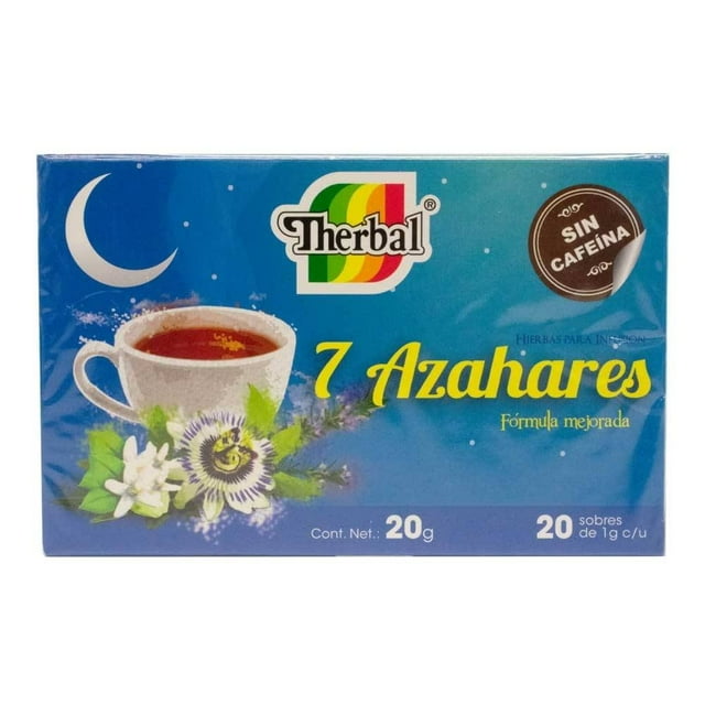 Hierbas para infusión Therbal 7 azahares sin cafeína 20 sobres