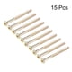 thumbnail image 4 of Tornillos de muebles M6x80mm con socket hexagonal, fijaciones galvanizadas, tornillos de media rosca, acero al carbono, 15 Pcs, 4 of 4