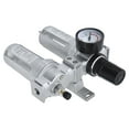 thumbnail image 4 of Pneumatic Accessories,Compressed Air Filter Regulator Water Separatorwith Pressure Gauge Air Filter Pressure Regulator Kit Tried and Trusted, 4 of 8