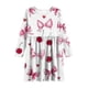 thumbnail image 4 of Vestido de manga larga con cuello redondo para niñas, vestido elástico de manga larga, corte A, estilo patinador con volantes, vestido de recital escolar, vestido de manga larga con cuello redondo par, 4 of 5