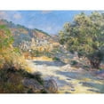 thumbnail image 3 of Monet, Claude 14x12 Black Modern Framed Museum Art Print Titled - La Route De Monte-Carlo, 3 of 5
