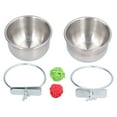 thumbnail image 4 of Feeder, Portable Stainless Steel Feeding Bowl  For Small Animals, 4 of 8