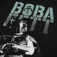 thumbnail image 3 of Star Wars - Camiseta Boba Blaster para Hombre (Negro, Gris, Verde), 3 of 3
