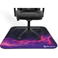 thumbnail image 2 of Arrozi Floor Mat, Zona Microfiber Gaming Chair Floor Mat for Carpet, Anti-Slip Noise Dampening Floor Mat for Office Chair (Galaxy), 2 of 7