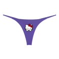 thumbnail image 1 of Ropa interior Sexy de Anime de Hello Kitty Sanrio, Tanga de estilo Harajuku, ropa interior de tentación delgada, regalo de cumpleaños Kawaii, chica caliente, imprescindible, 1 of 4