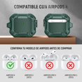 thumbnail image 5 of Funda MOBOSI para AirPods 4 con Bloqueo de Seguridad y Kit de Limpieza, 5 of 5