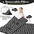 thumbnail image 3 of Black Dog Paw Footprint Bone Toddler Nap Mats for Kids Preschool,Sleeping Mat Bag or Kids,Toddler Sleeping Bag,Toddler Nap Mat or Daycare, 3 of 6
