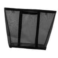 thumbnail image 3 of Cesta de lavandería de malla de nailon, bolsa de lavandería plegable, organizador ligero para artículos de tocador, cesto de lavandería de malla de nailon para toallas, ropa, hogar y Negro, 3 of 8