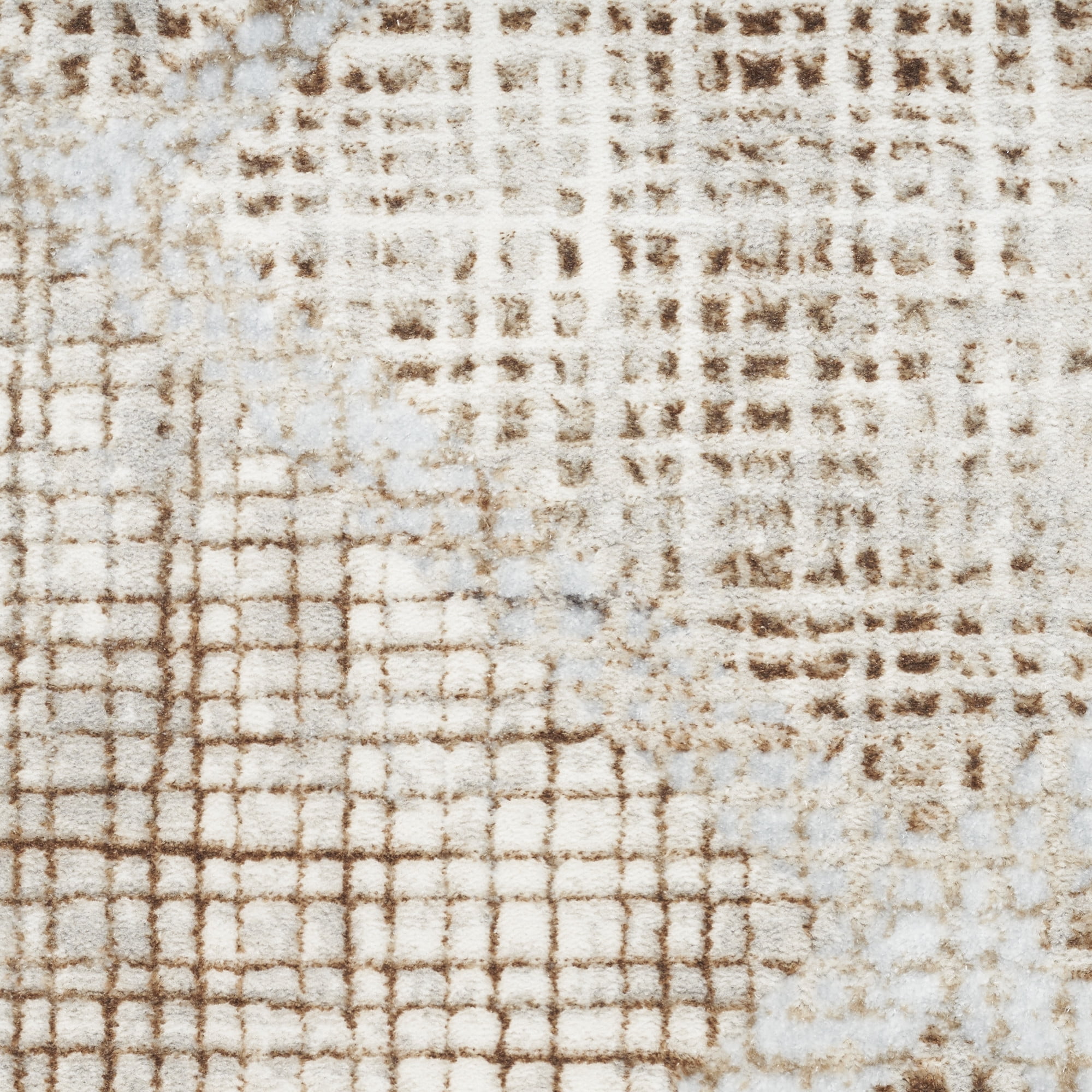 Inspire Me! Home Décor Iliana Modern Grey Mocha 7'10" x 9'10" Area Rug (8x10)