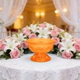 thumbnail image 2 of Basiess Glass Holy Water Offering Bowl - Multi-Purpose Candle Stand for Buddha Altar Prayer Home Blessing Wedding Decor, 3X2In (Orange), 2 of 9