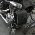 thumbnail image 4 of Mulanimo Motorcycle Handlebar Bar Front Saddle Hanging Bag Pu Leather Multifunctional Wear-resistant Portable Tool Bags, 4 of 5
