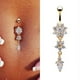 thumbnail image 3 of piercings colgantes de acero inoxidable para ombligo., 3 of 3