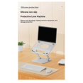 thumbnail image 2 of Adjustable Aluminum Alloy Stand for Tablets & Laptops Up to 17 Inches, Portable Folding Cooling Support, 2 of 5