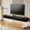 Black, variant on FloatiCasa 47-Inch Floating TV Stand, Wall-Mounted Entertainment Center, High Gloss, for TVs up to 50"