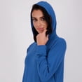 thumbnail image 3 of 3 Pack: Women's Dry Fit Long-Sleeve Hoodie Pullover Sweatshirt Pocket - Active Lounge (Available In Plus), 3 of 5