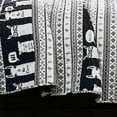 thumbnail image 6 of Lush Decor Llama Stripe Kids Animal Print Reversible Quilt, Twin, Pink/Turquoise, 4-Pc Set, 6 of 8