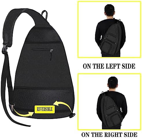 Pickleball Bag - Pickleball Bags for Women Men - Pickleball Backpack - Travel Pickleball Paddle Case, Pickle Ball Bag for Pickleball Paddle Tennis Racket, Protable Pickleball Sling Bag