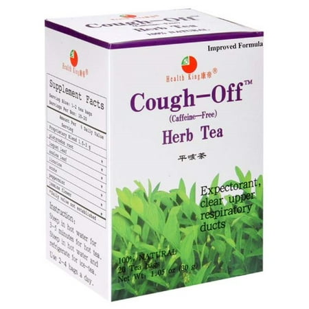 Health King Cough-Off Tea, 20 Ct (The Best Tea For Health)