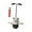 White, variant on Lipstore Tiger Pogo Ball with Handle Exercise Pogo Stick for Exercise Balance Ability White
