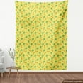 thumbnail image 4 of Ambesonne Exotic Fabric by the Yard Upholstery, Giraffe Palm Trees Motifs, 1 Yard, Pastel Yellow Multicolor, 4 of 5