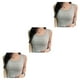thumbnail image 3 of Minnieouse Camiseta sin mangas corta de lencería para mujer, camisola ancha sin costuras, camiseta Sexy con almohadilla, chaleco corto a la moda, Type1 NO1, 3 of 6