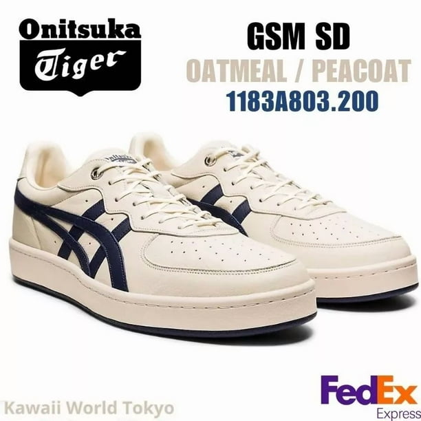 Onitsuka Tiger GSM SD OATMEAL/PEACOAT 1183A803 200 UNISEX New!! Japan F/S