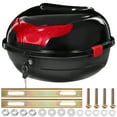 thumbnail image 1 of Caja trasera para motocicleta, bolsa para baúl, estuche rígido universal, caja de almacenamiento para montaje del motor, 1 of 7
