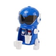 thumbnail image 3 of Mini dispensador de agua Hugo Juguete Decoración de escritorio Robot Azul, 3 of 10