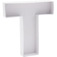 thumbnail image 1 of 8" Fillable Cardboard Letter Shaped Box Birthday Party Sweets Candy Serving Tray Treat (T), 1 of 5