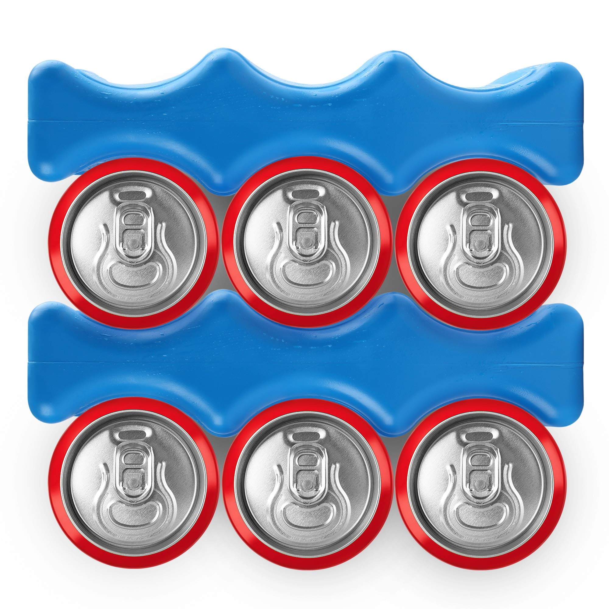 Ice Pack For Coolers  Breastmilk Bottle Storage Lunch Box Insulated Contoured Freezer Long Lasting Reusable Cool Beer Soda Camping Beach Picnic