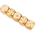 thumbnail image 2 of HUGFEGWE 5pcs Game Dice 6 Sided Dice Set with Storage Box (Box Gold) CA919-124310, 2 of 9