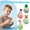 B004- D (Style D), variant on Holiday Glitter Mesh Squeeze Ball, Stocking Stuffer Toys for Student, Stress Balls for Student, Sensory Squeeze Toys, 3.5X2.5 Inch Christmas Reindeer Character Squish Squeeze