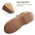 thumbnail image 3 of Htwon Women Premium Orthopedic Open Toe Sandals Summer Beach Holiday Casual Shoes, 3 of 25