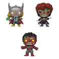 thumbnail image 2 of Funko Marvel: ¡POP! Marvel Zombies Coleccionistas Set 2 - Thor, Gambito, Hulk Rojo Funko POP, 2 of 2