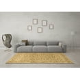 thumbnail image 3 of Ahgly Company Indoor Square Persian Brown Traditional Area Rugs, 5' Square, 3 of 4