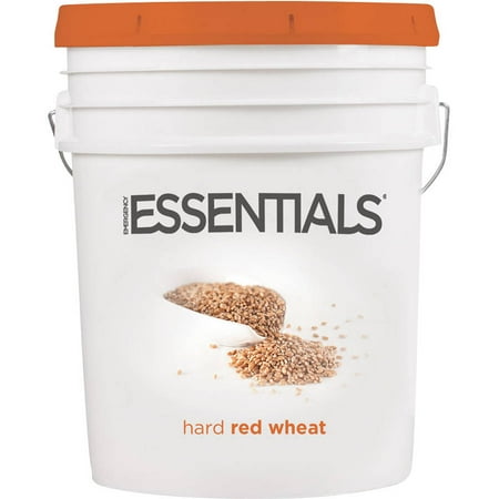 - Emergency Essentials SuperPail Hard Red Wheat, 38 lbs