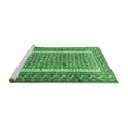thumbnail image 2 of Ahgly Company Machine Washable Indoor Round Persian Emerald Green Traditional Area Rugs, 6' Round, 2 of 4